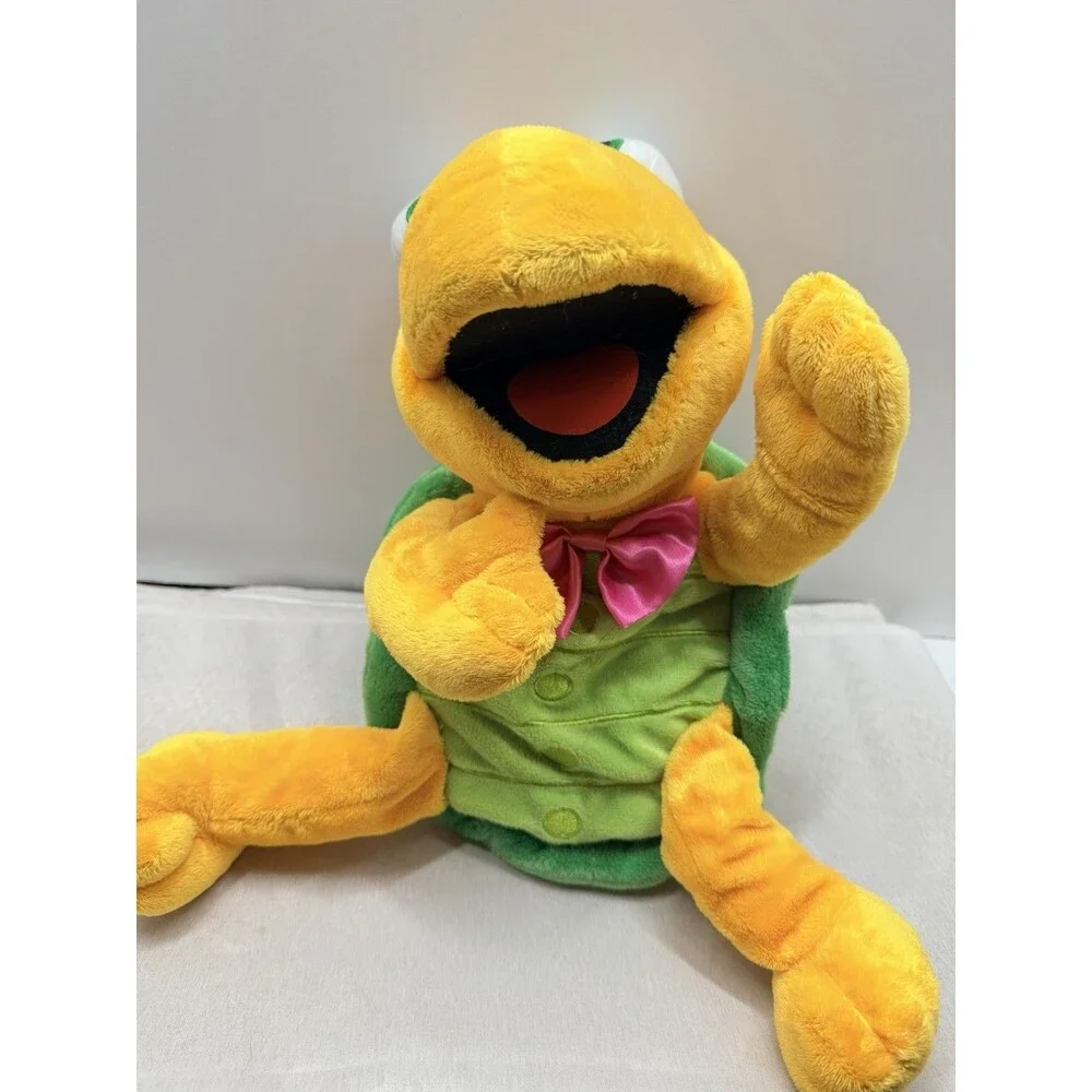 Terry Fator  Winston Green Turtle Full Body Plush Stuffed Hand Puppet 15” AGT